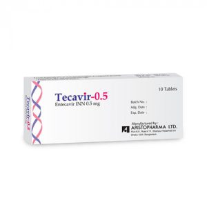 Tecavir 0.5mg 10Pcs