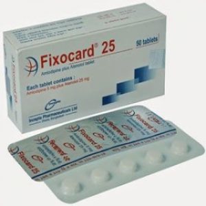 Fixocard 25mg 10pcs