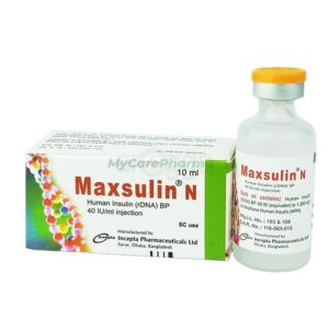 Maxsulin N 40IU Vial