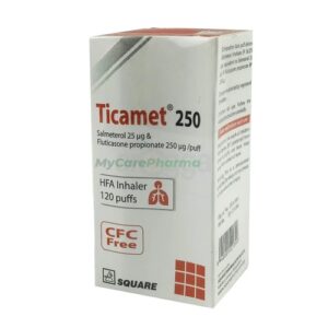 Ticamet HFA 250 Inhaler