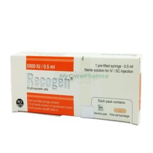 Recogen prefilled syringe 5000 IU