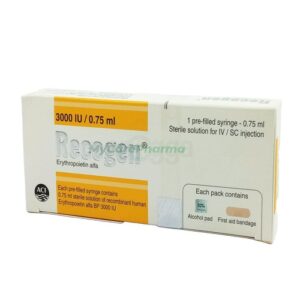Recogen prefilled syringe 3000 IU