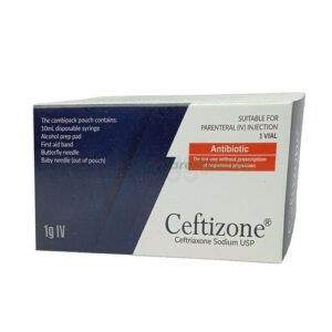Ceftizone 1gm IV