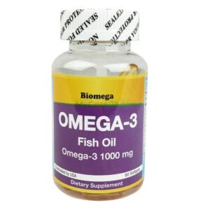 Biomega Omega-3 Fish Oil 1000mg 60 Capsules