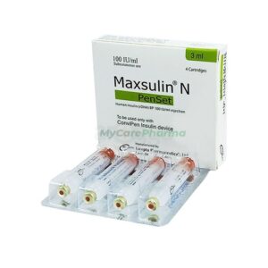 Maxsulin N 100IU Penset