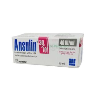 Ansulin 30/70 40IU Vial
