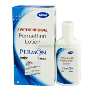 Permon Permethrin Lotion 5% – Effective Treatment for Scabies and Lice – 60ml