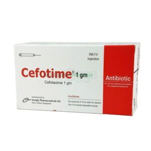 Cefotime 1gm IV/IM