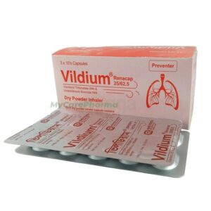 Vildium 25/62.5 Renacap